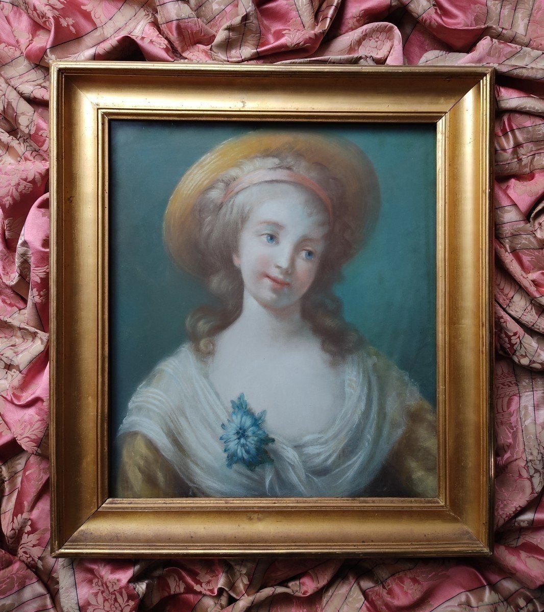 Portrait De Marie-Thérèse De France , Fille De Marie-Antoinette Et De Louis XVI.-photo-3
