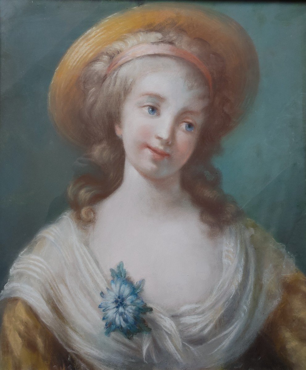 Portrait De Marie-Thérèse De France , Fille De Marie-Antoinette Et De Louis XVI.