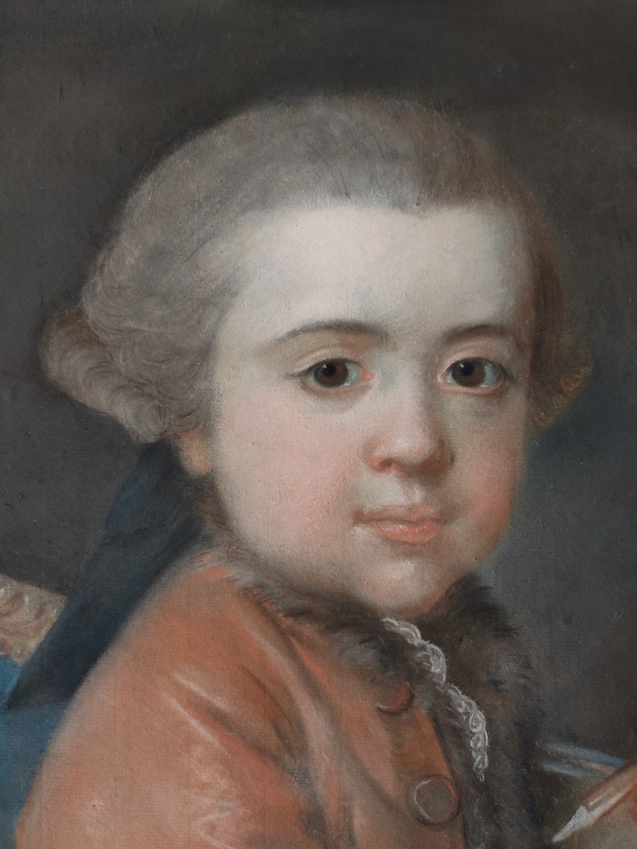 Portrait d'Amadeus Mozart Enfant.-photo-4