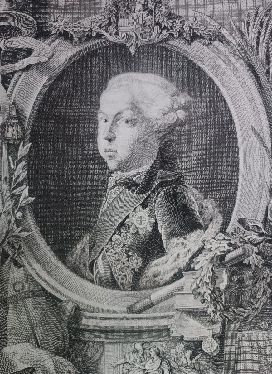 Gravure Portrait Of William V, Prince Of Orange.-photo-2