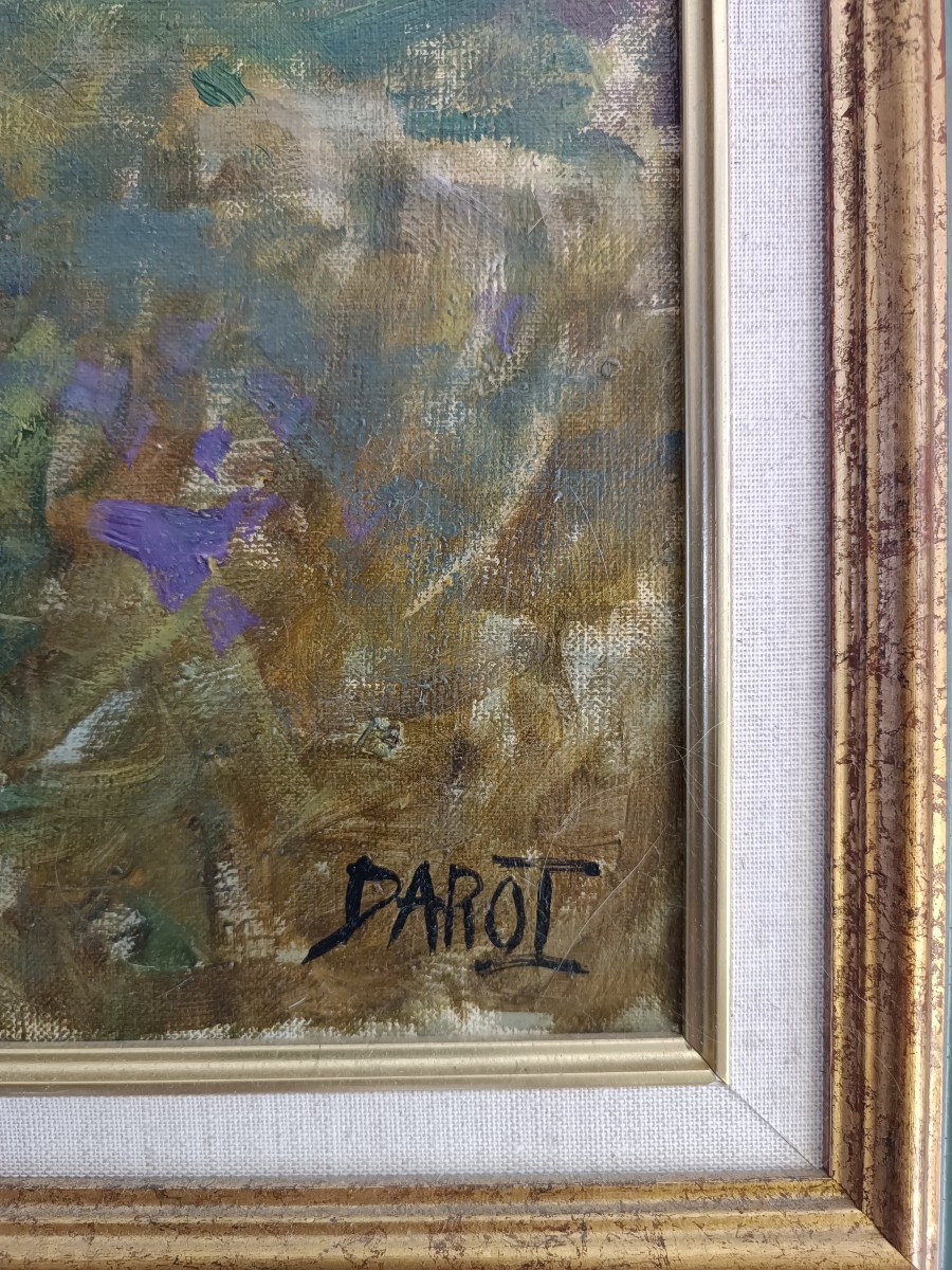 Landscape Signed Gérard Darot.-photo-2