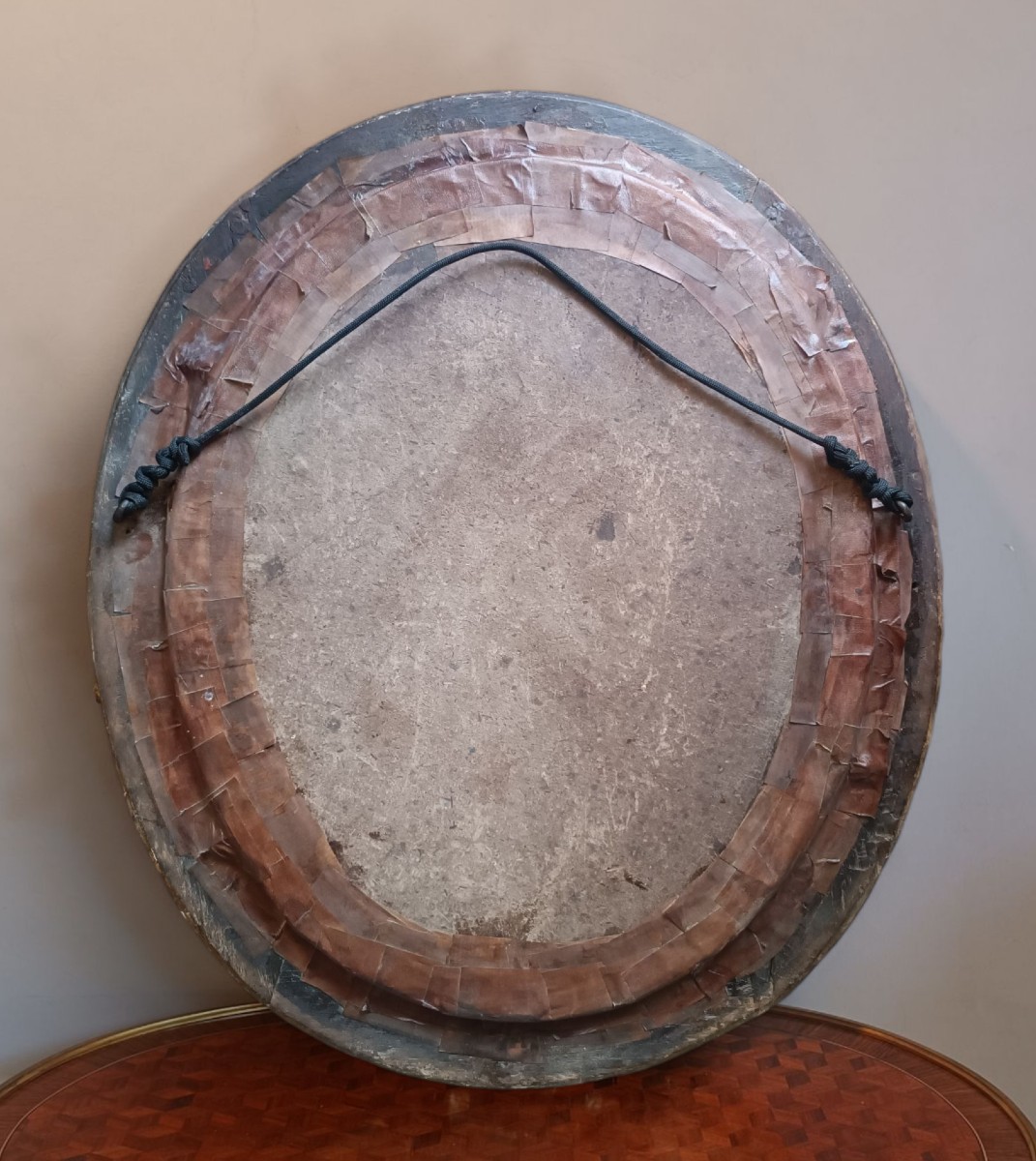 École française du XVIIIe pastel portrait d'une jeune fille aux roses-photo-4