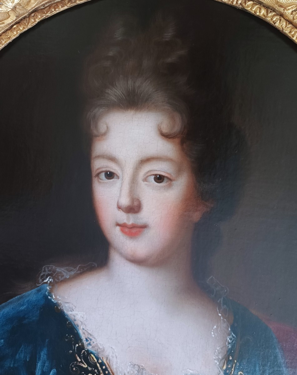 Portrait de Marie-Anne de Bourbon .-photo-2