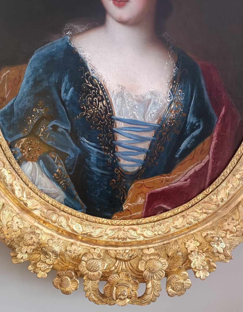 Portrait de Marie-Anne de Bourbon .-photo-3