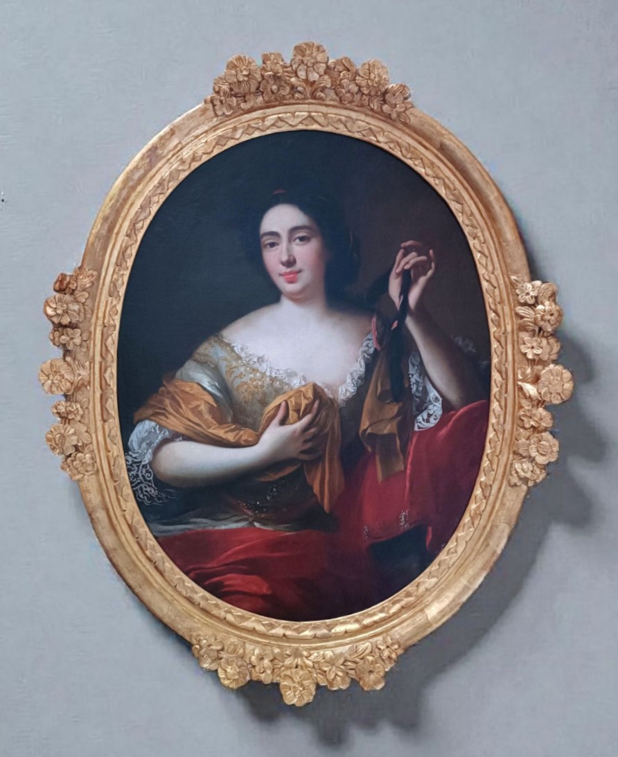 Ecole Française Du XVIIIe Siècle Portrait de Louise Bénédicte de Bourbon