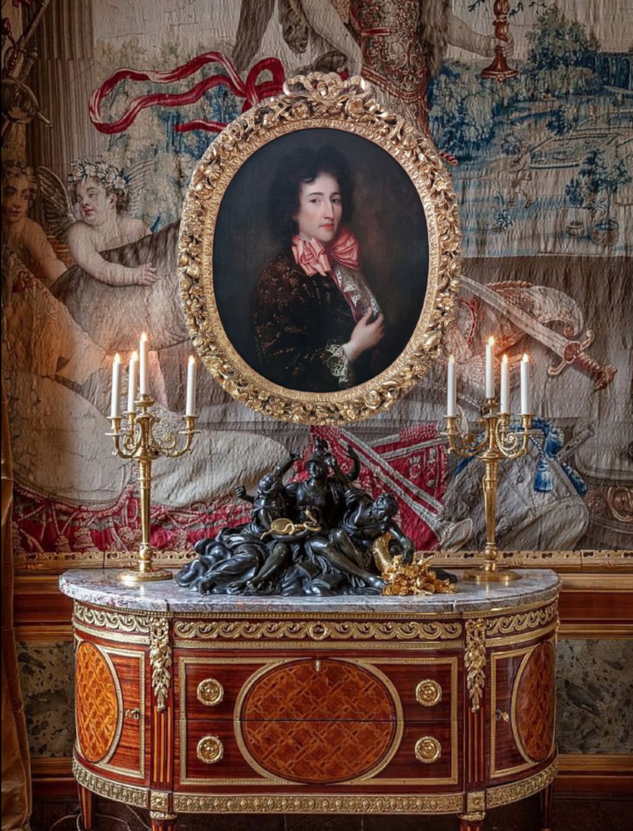 Portrait Of An Elegant Man In A Pink Bow Tie-photo-6