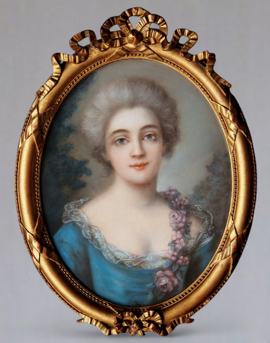 Portrait Of A Lady In A Landscape