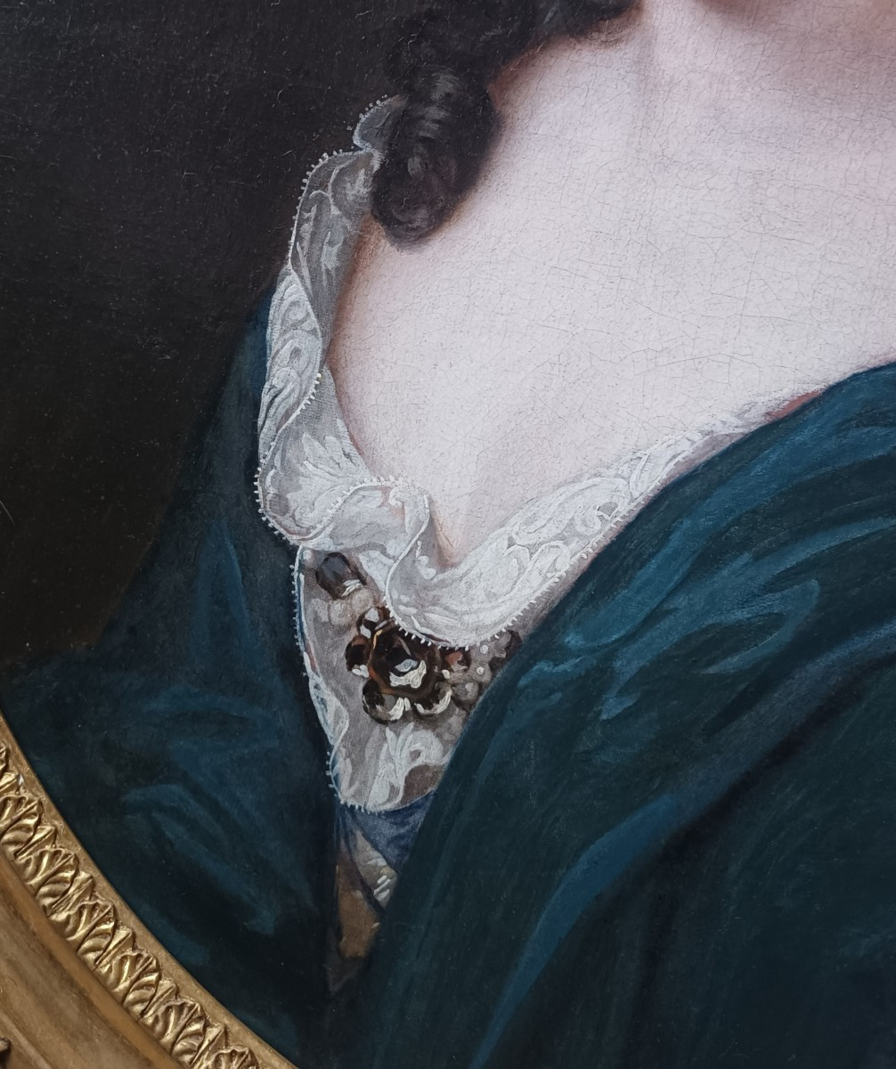 Pierre Mignard et Atelier portrait de Madame de Montespan.-photo-3