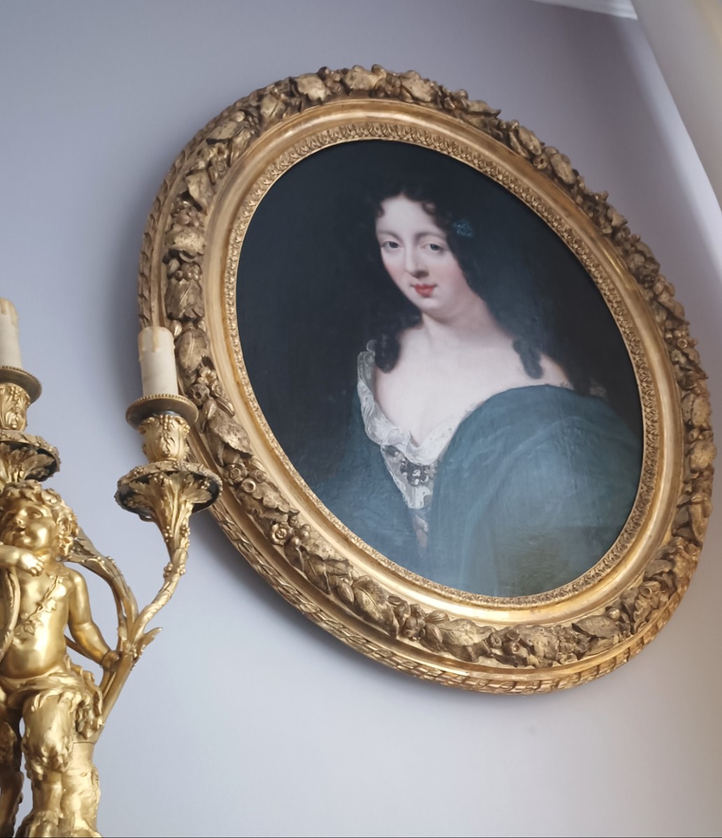 Pierre Mignard et Atelier portrait de Madame de Montespan.-photo-7