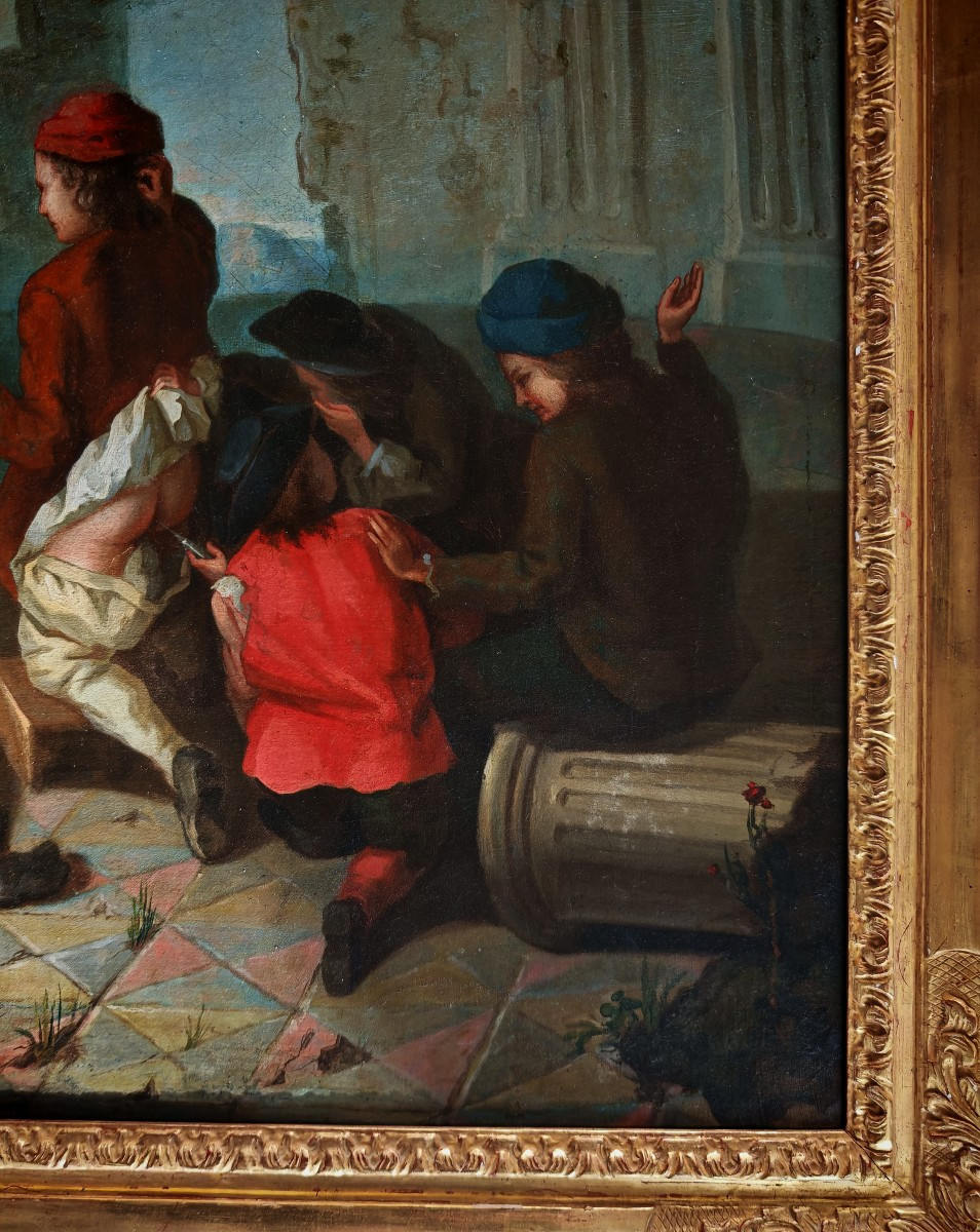 Animated Scene Painting Of Characters-photo-4