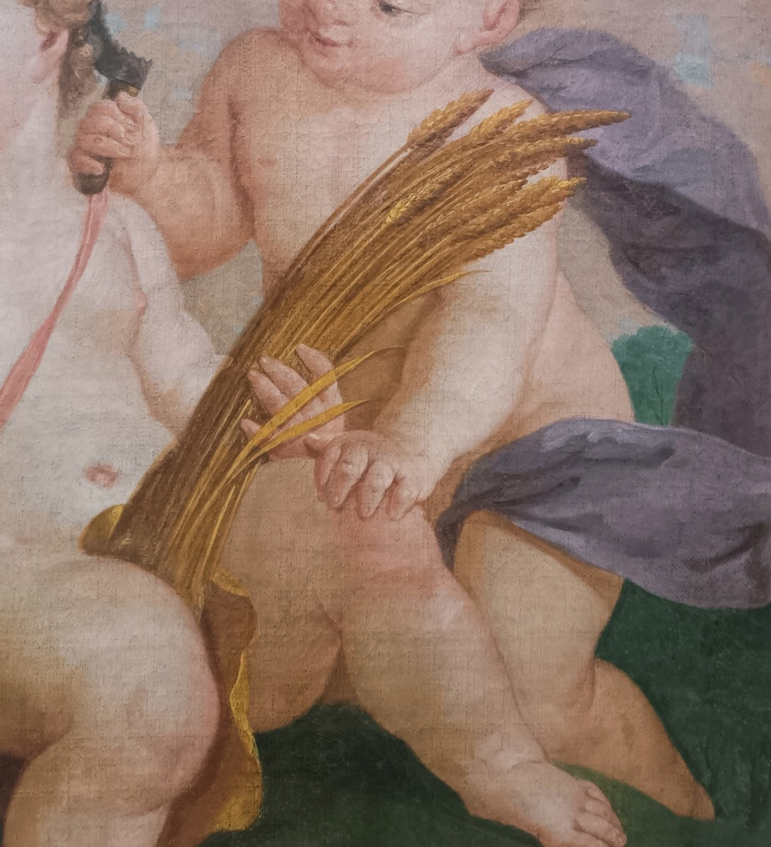 French School, 18th Century: Allegory Of Summer -photo-1