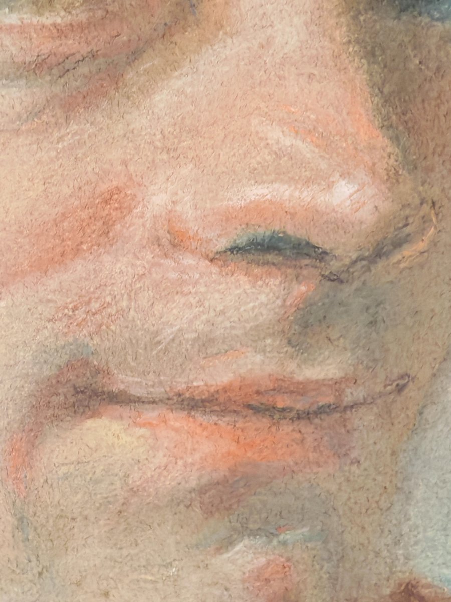 Portrait de Maurice-Quentin de La Tour pastel-photo-2