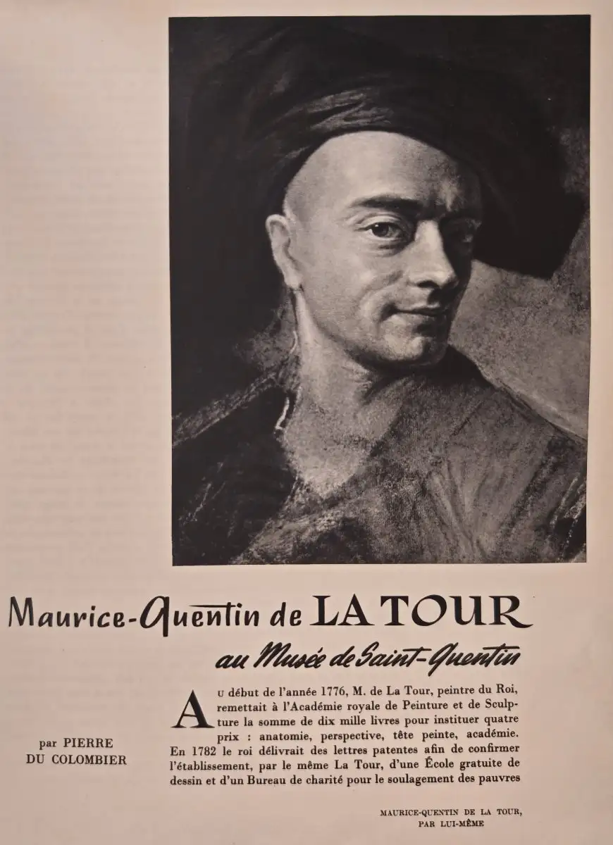 Portrait de Maurice-Quentin de La Tour pastel-photo-4