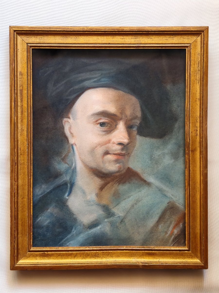 Portrait de Maurice-Quentin de La Tour pastel