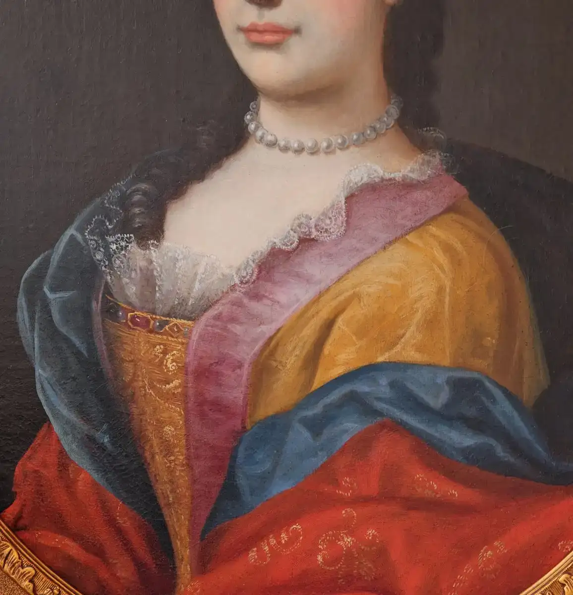 18th-century French School Portrait Of A Lady -photo-3