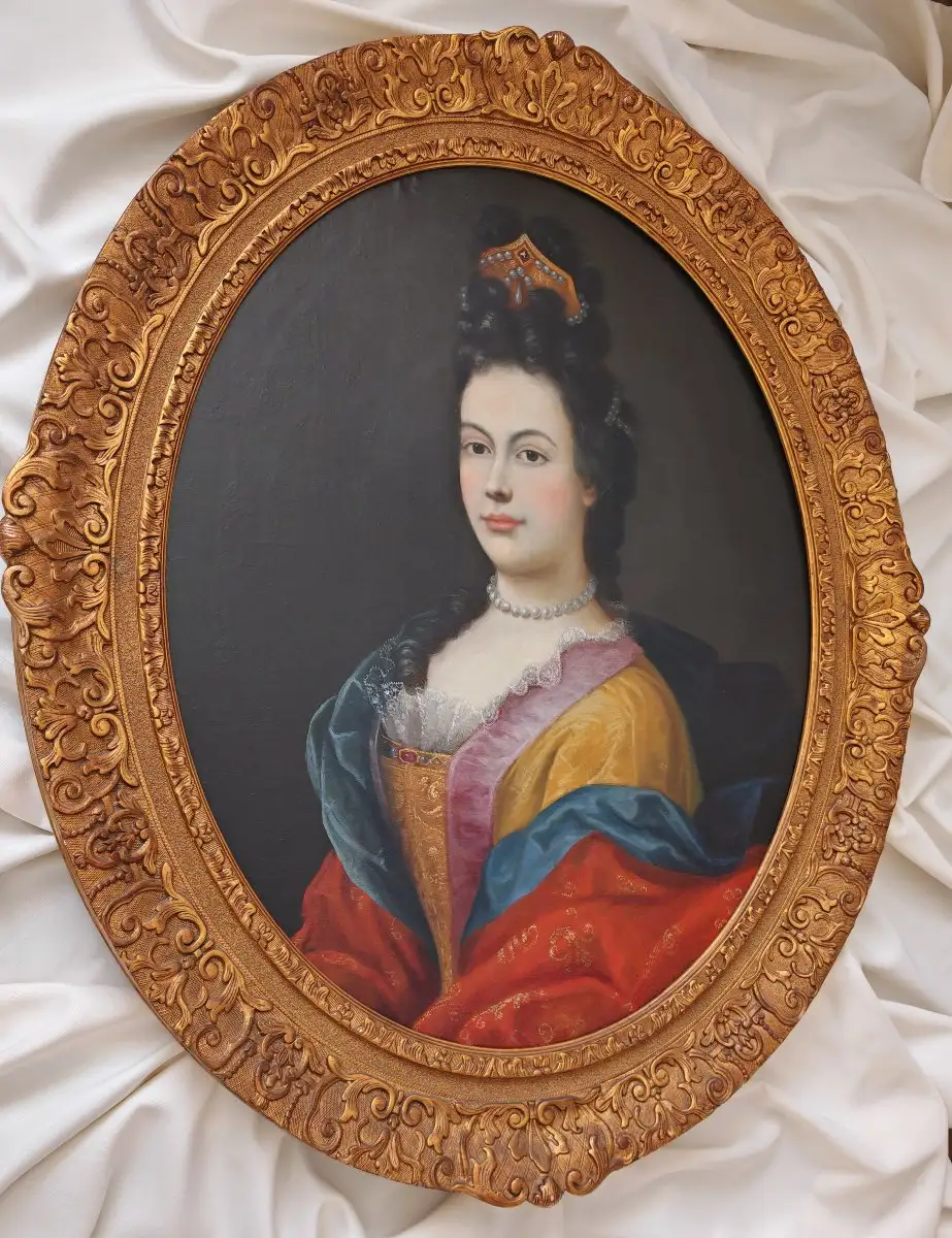 18th-century French School Portrait Of A Lady -photo-4