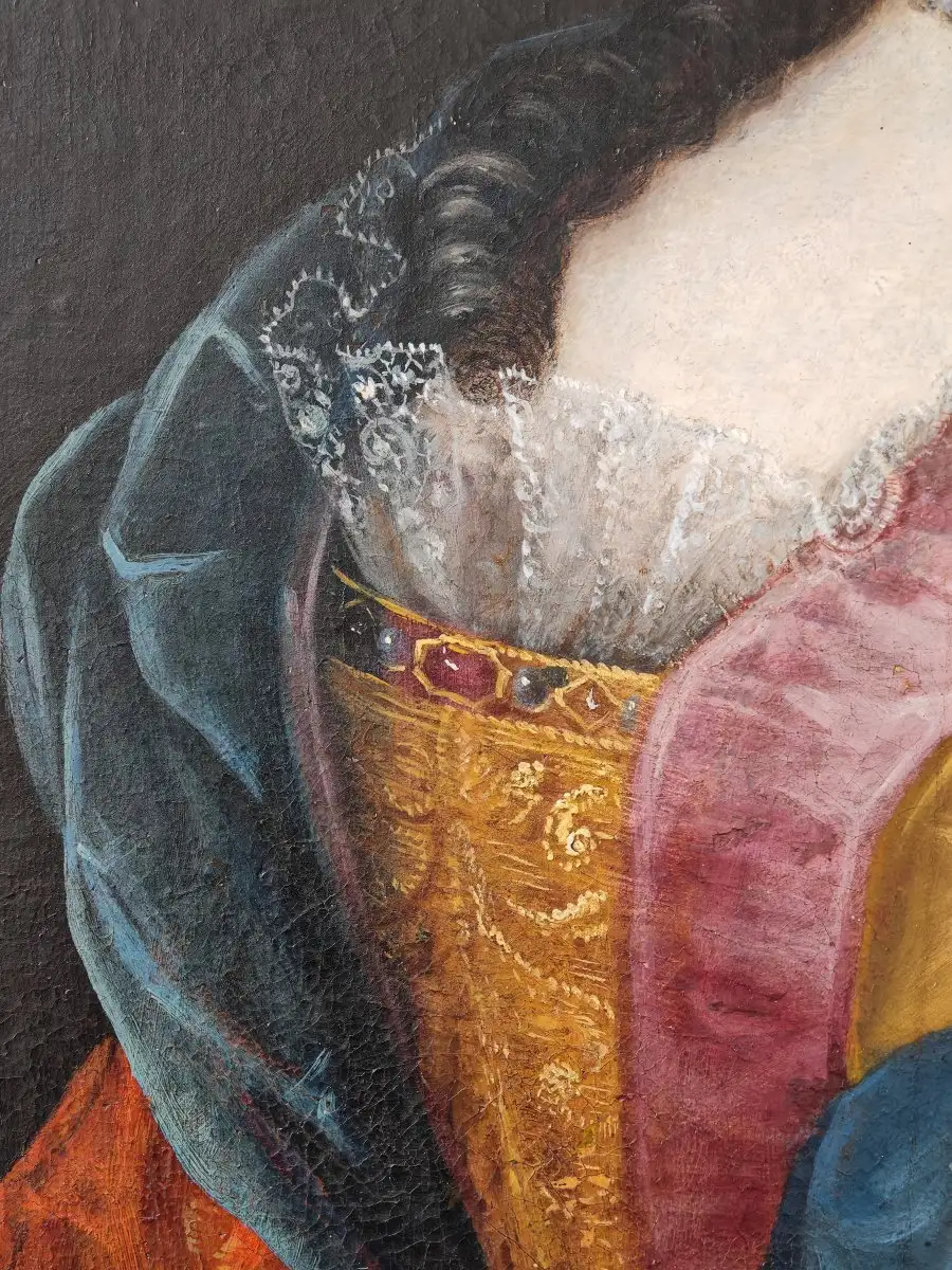 18th-century French School Portrait Of A Lady -photo-1