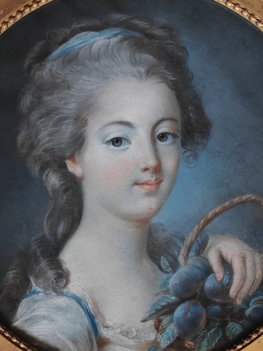 École française du XVIIIe portrait  d'Anne Charlotte de Lorraine  -photo-2