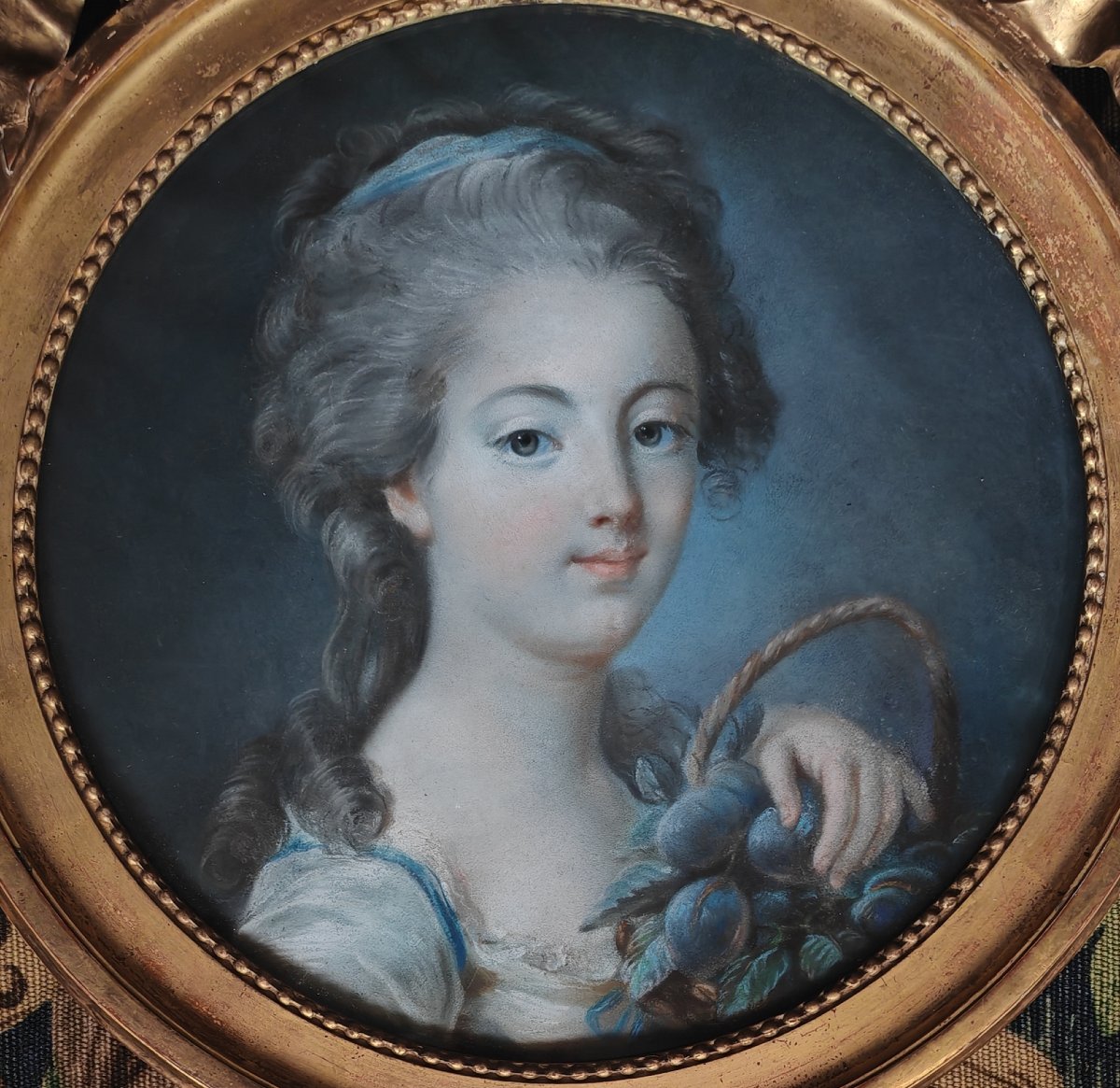 École française du XVIIIe portrait  d'Anne Charlotte de Lorraine  -photo-2