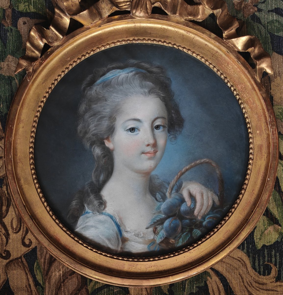 École française du XVIIIe portrait  d'Anne Charlotte de Lorraine  -photo-4