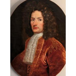 Portrait Of A Man In A Wig