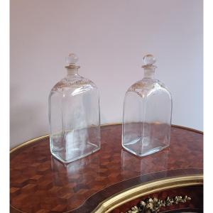 Pair Of 18th Century Bottles