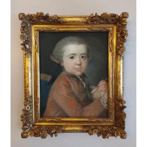 Portrait Of Amadeus Mozart As A Child.