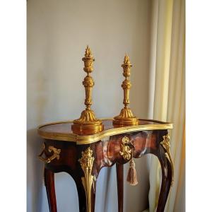 Pair Of Louis XVI Candlesticks 