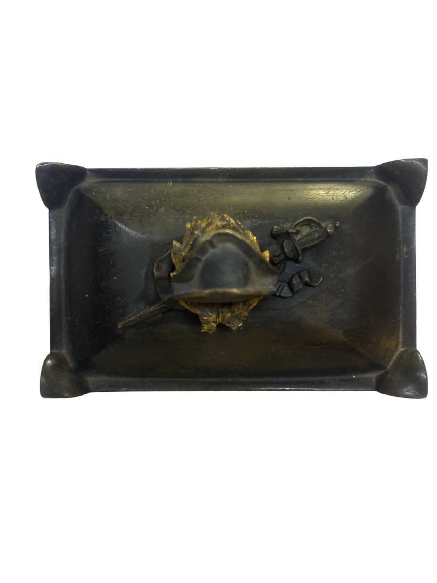 Bronze Inkwell Depicting Napoleon's Tomb-photo-3