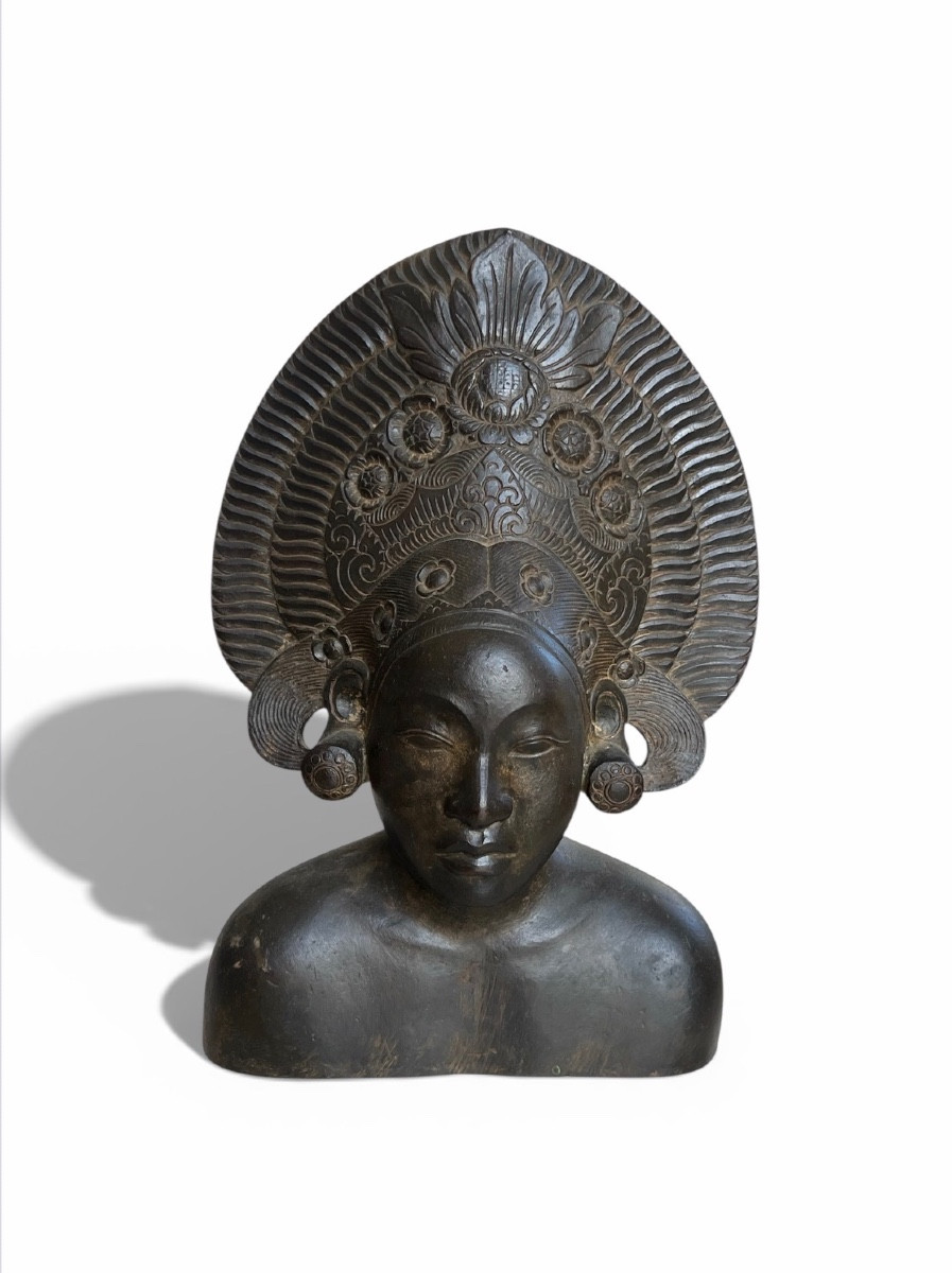 Bronze Bust – Balinese Dancer – Bien Hoa School – Indochina