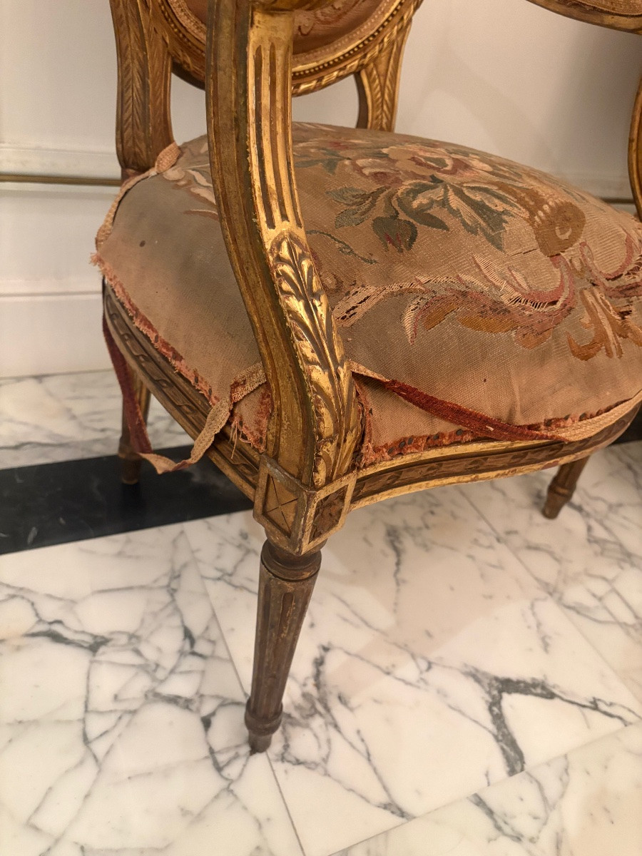 Louis XVI Salon - Aubusson Tapestry-photo-5