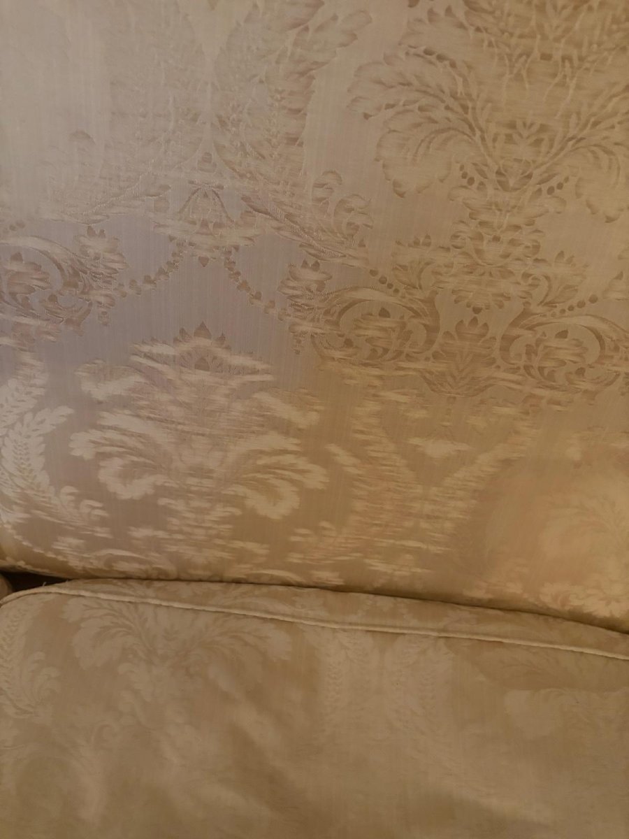Gilded Wood Sofa-photo-4