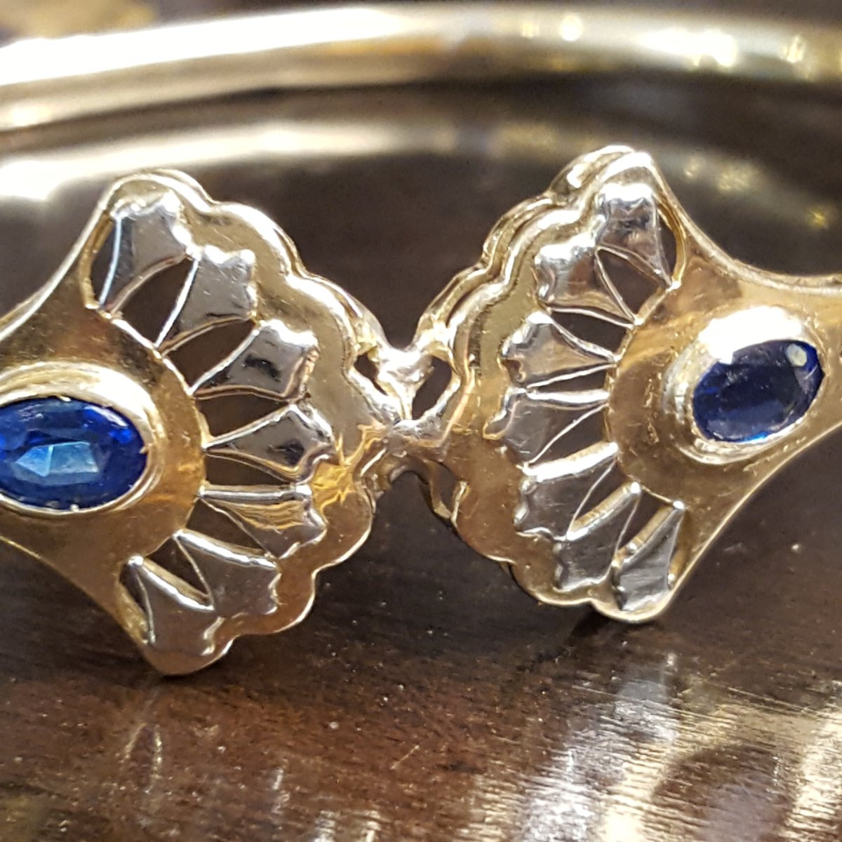 Art Nouveau Gold Bracelet-photo-2