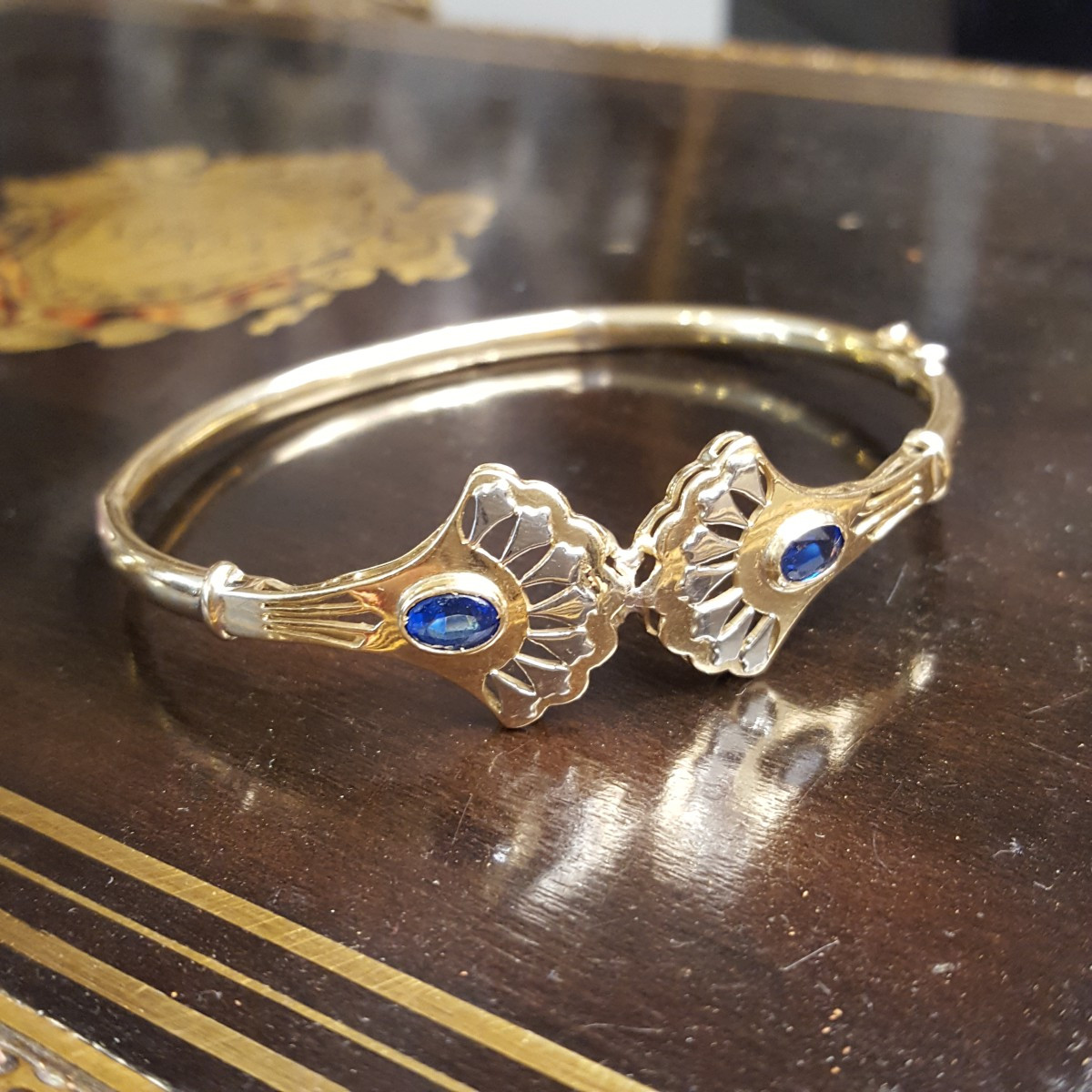 Art Nouveau Gold Bracelet