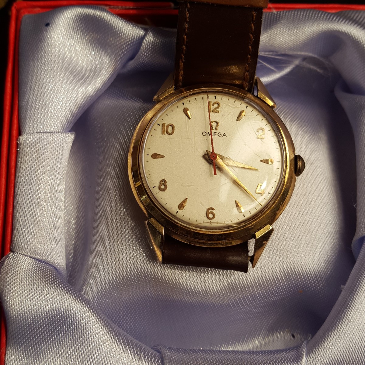 Montre d' Homme Omega Or-photo-1
