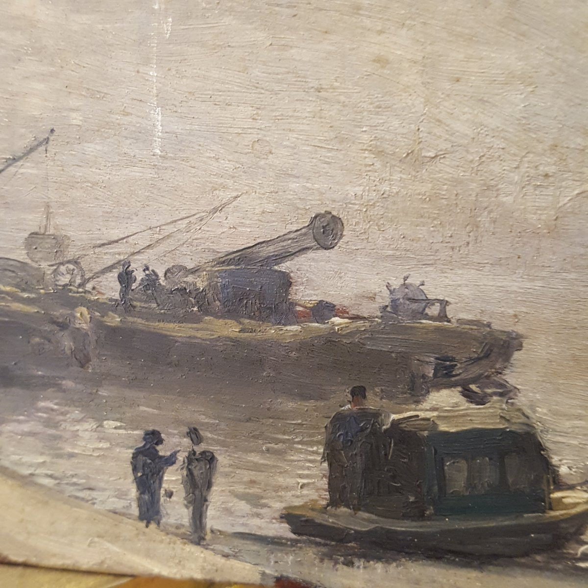 Henri Saintin : Le Port -photo-2