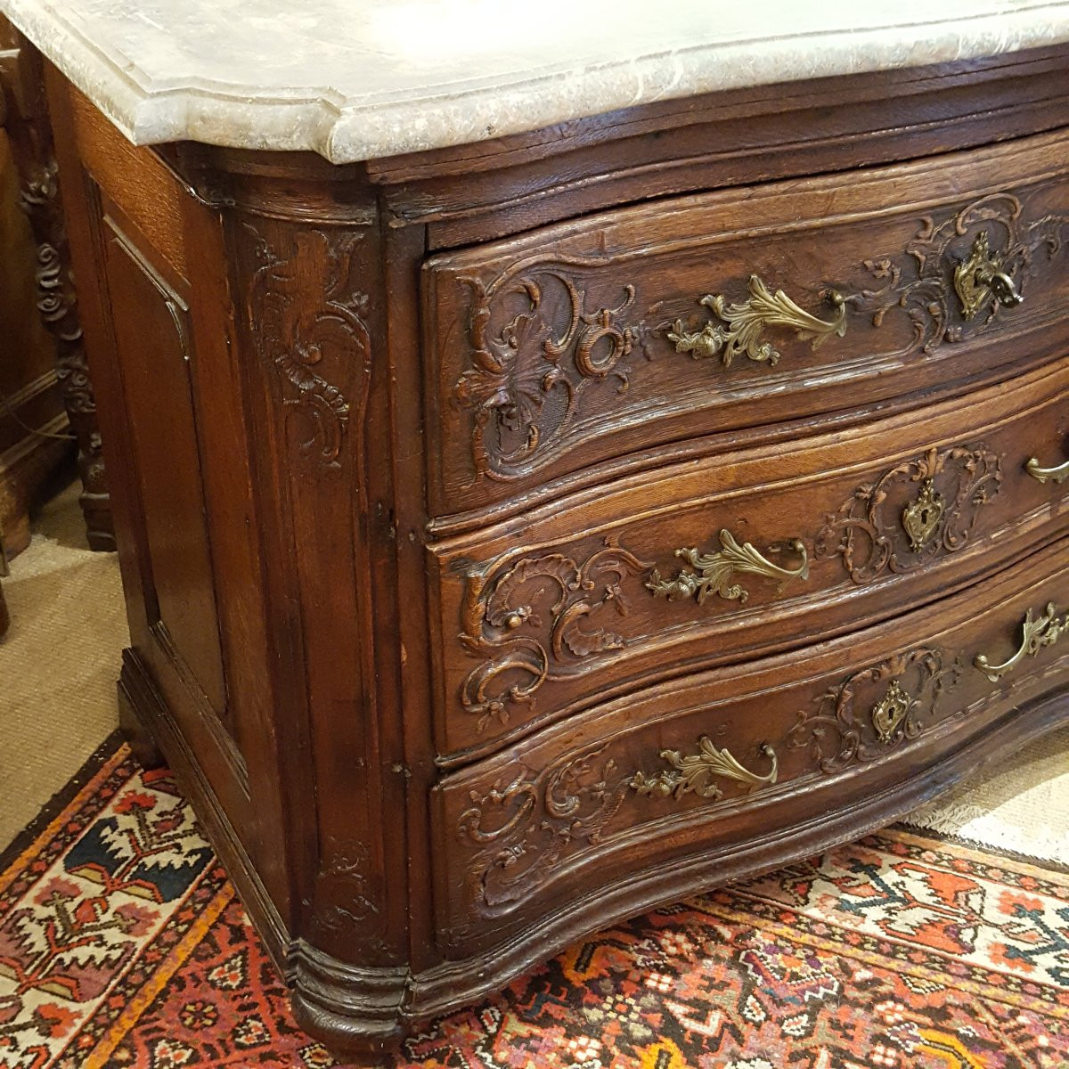 Commode de boiserie XVIIIème-photo-4