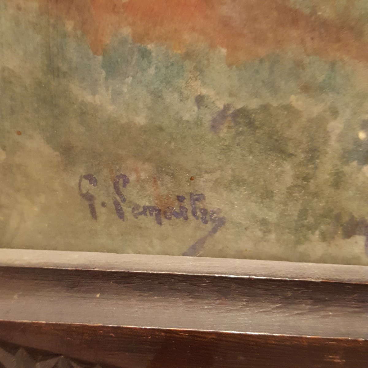 Gustave Lemaitre : Villa sur les hauteurs d'Alger-photo-2