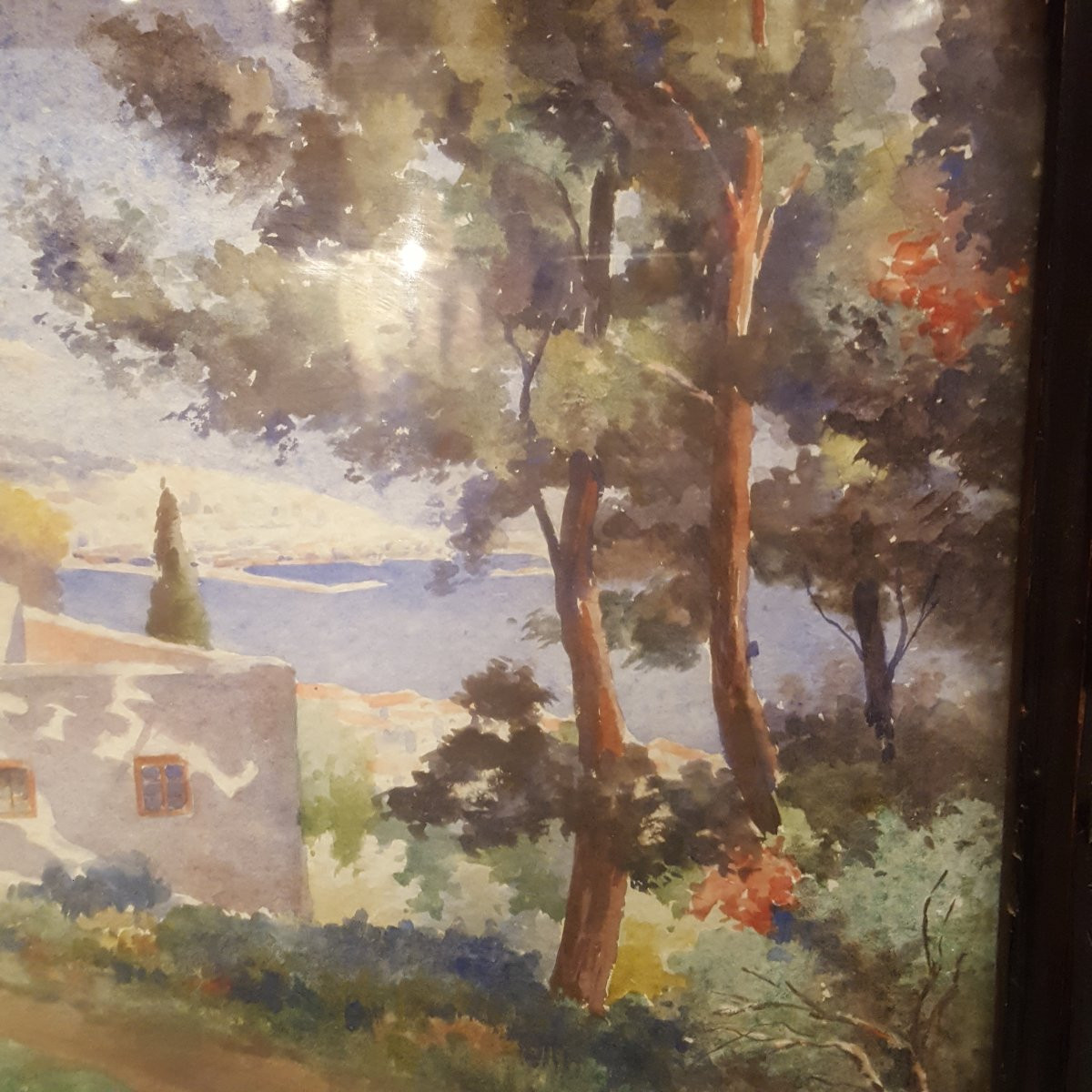 Gustave Lemaitre : Villa sur les hauteurs d'Alger-photo-2