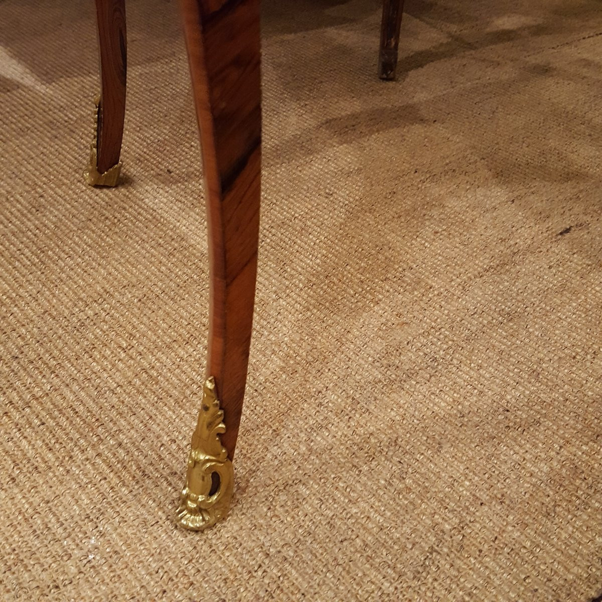 Dressing Table Transitional Marquetry And Bronze -photo-4