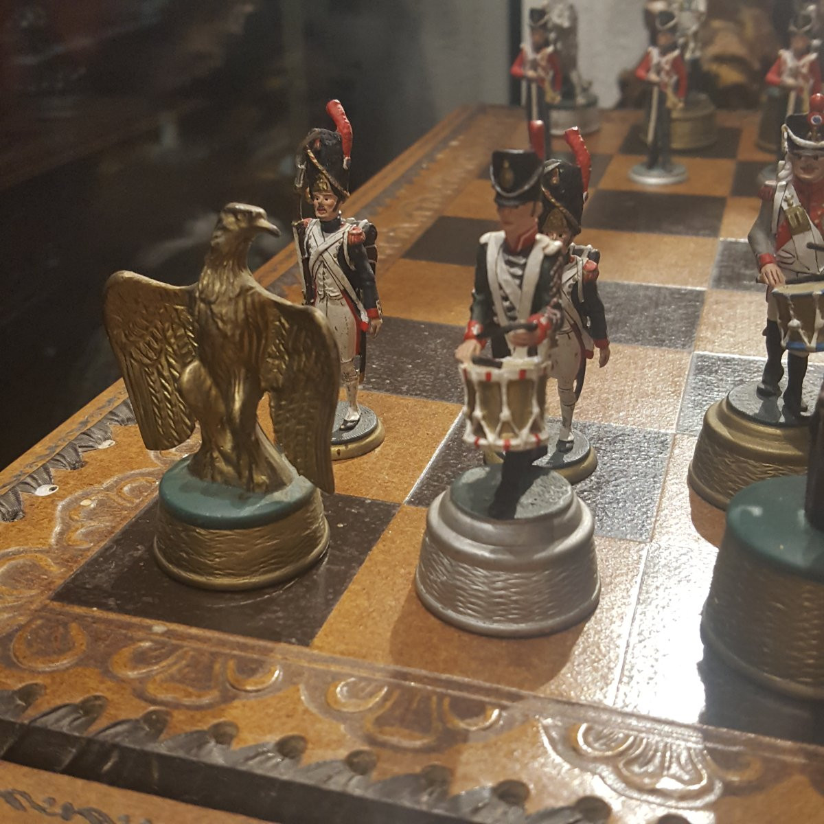 Jeu d'Echec collection : Napoléon , sujets soldats de plomb-photo-5