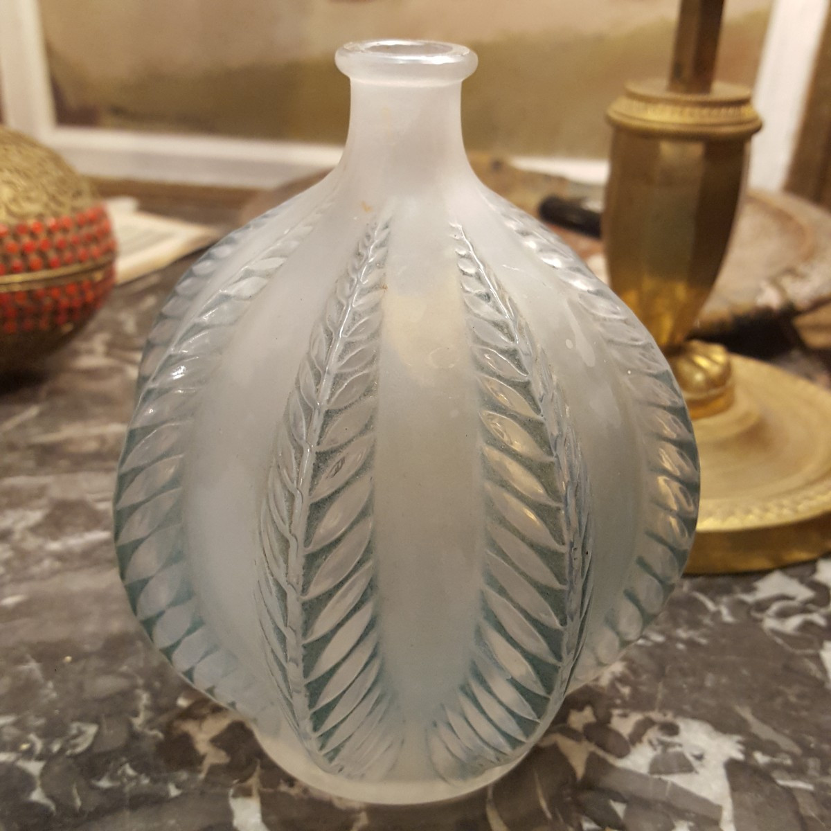 Art Déco 1920 Vase R .Lalique
