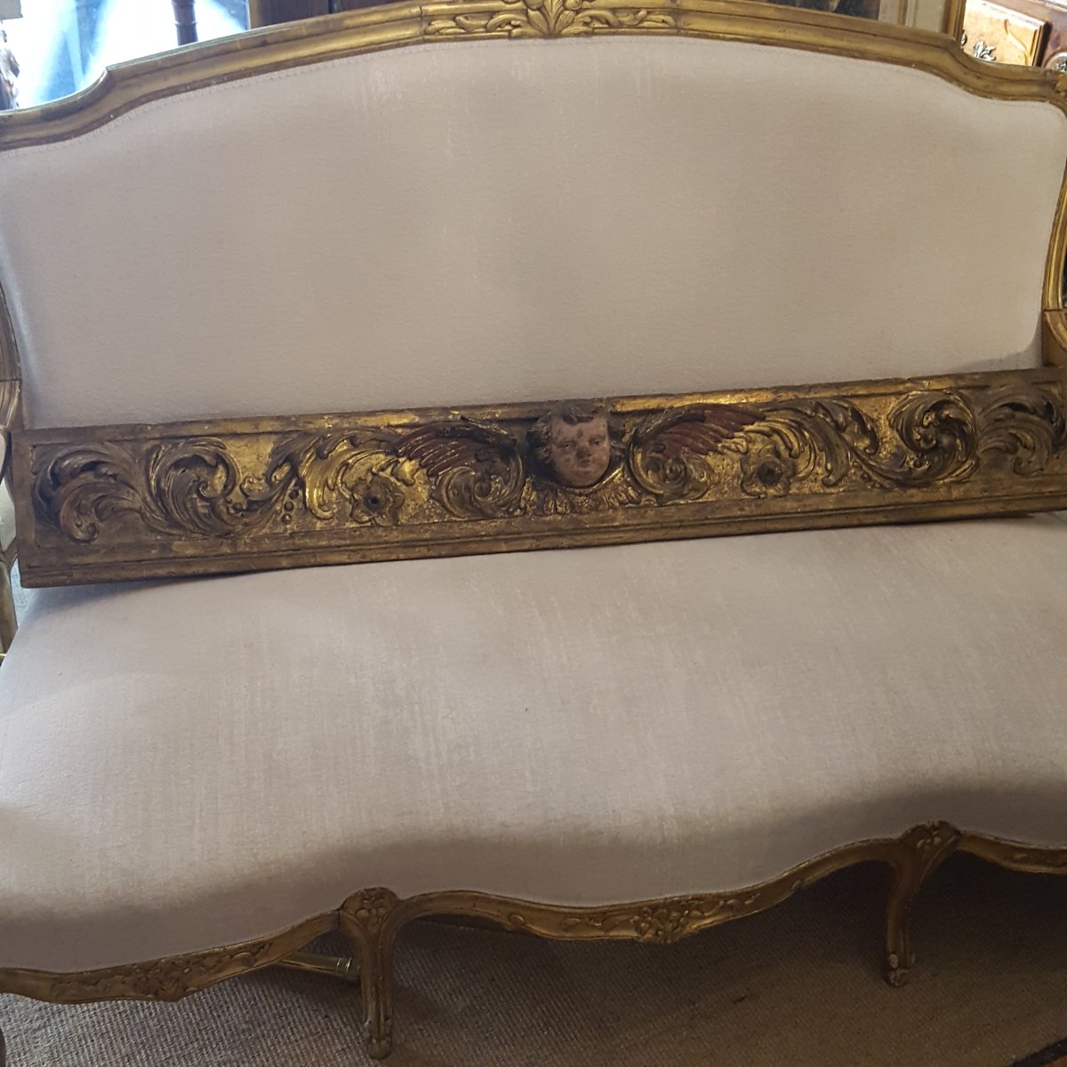 Boiserie XVIIIème Ange