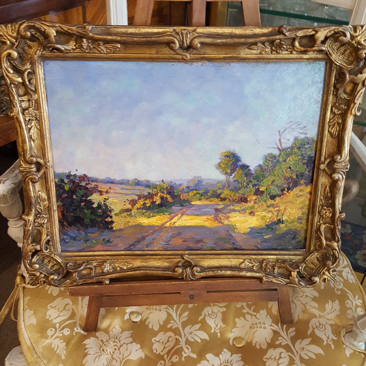 Louis Pastour : 1908  Chemin de la Gare de Mougins près de Cannes-photo-4