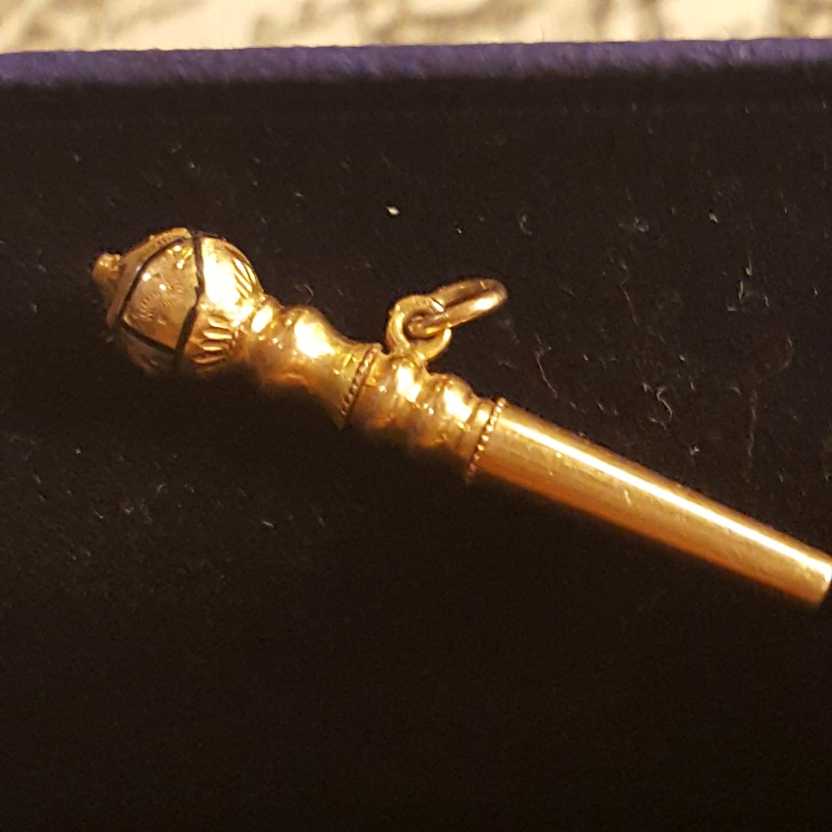 Gold Watch Winding Key Restoration-photo-2
