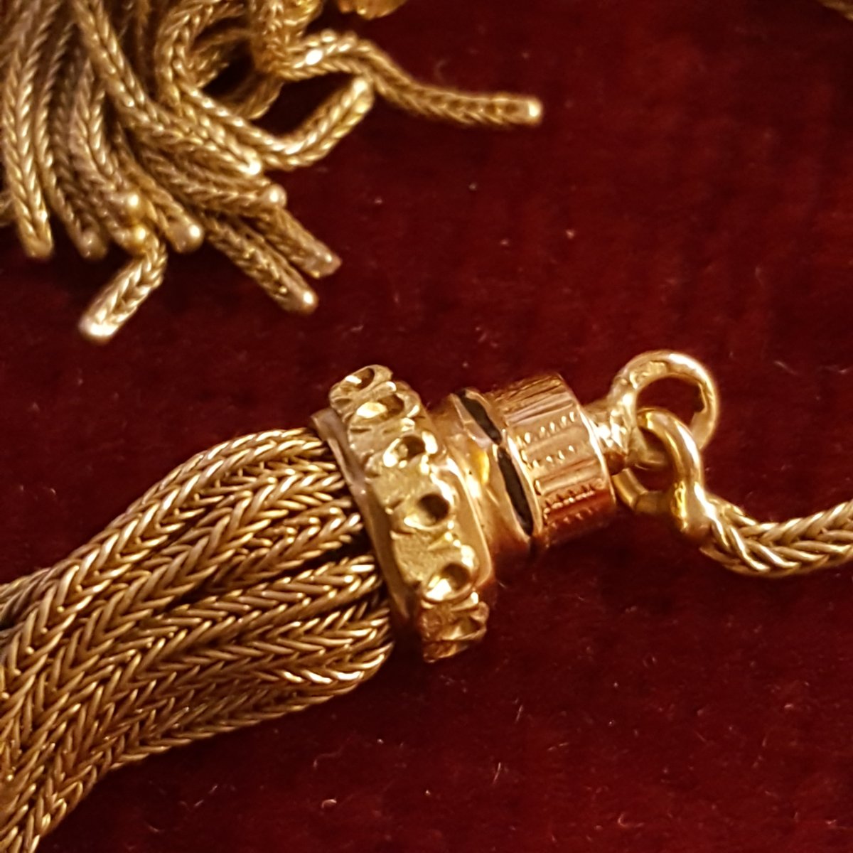 Napoleon III Double Pompon Necklace-photo-2
