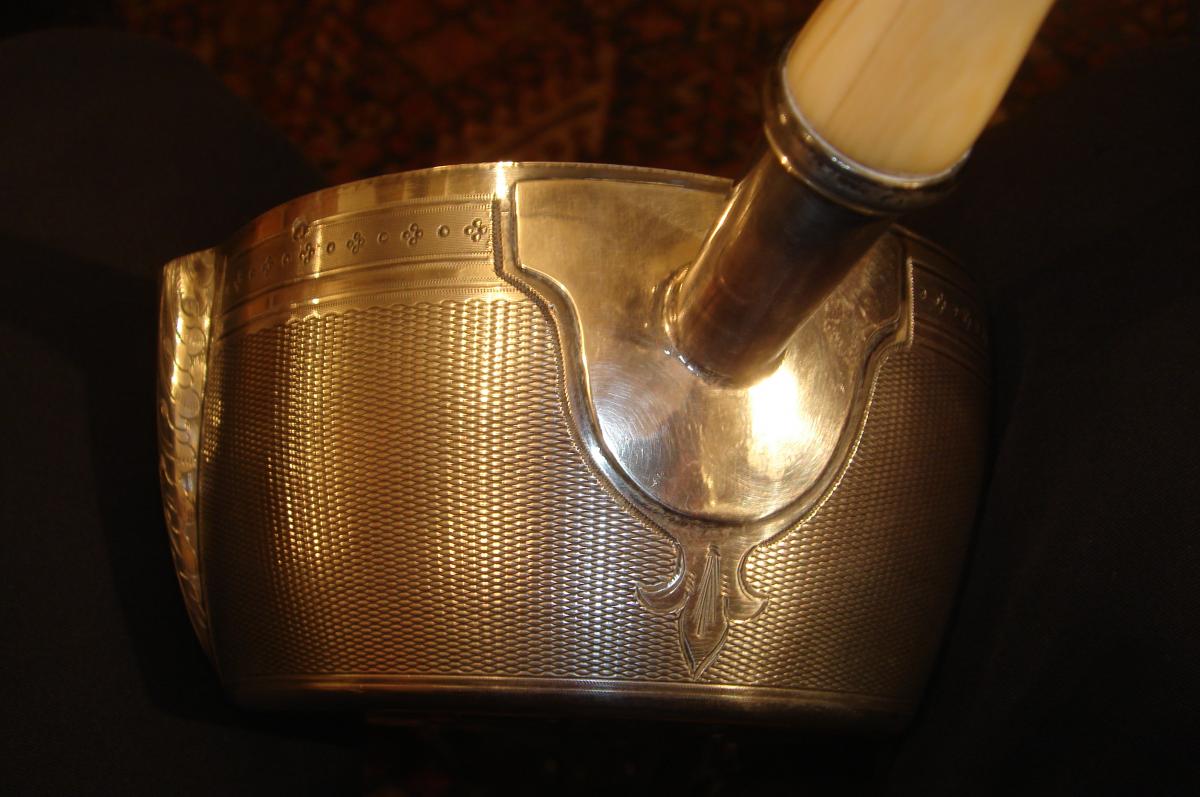 19th Century Silver Saucepan-photo-2