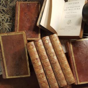 Work By Jb Poquelin By Molière 8 Volumes 1799