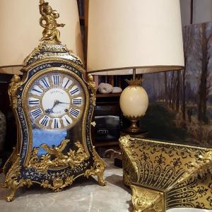 Boulle XVIIth: Cartel And Its Console