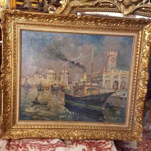 Le Port d'Ostende: Henri Stern 1902-1988 " Clair Obscur"